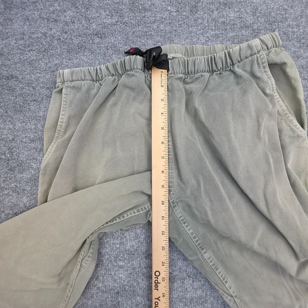 Vintage Gramicci Belted Pants Women's XL 18-20 Beige Green Faded Made USA - Picture 15 of 16